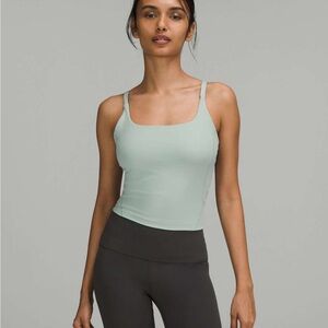 Lululemon Strappy Nulu Shelf Tank